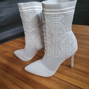 Heeled boots silver - Catherine Malandrino